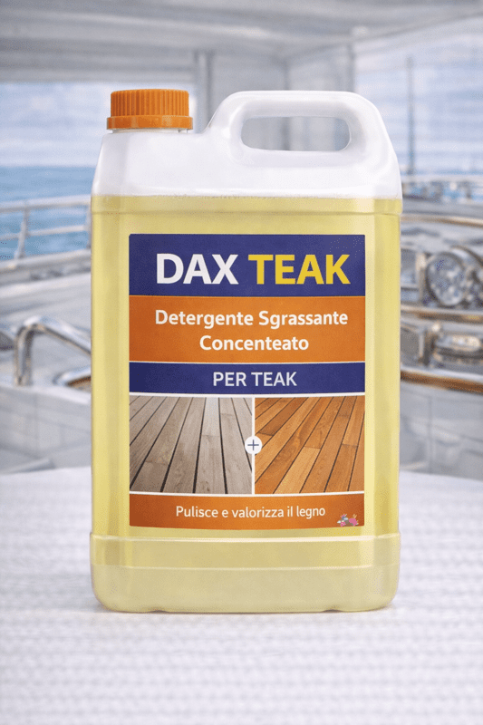 DAX TEAK – Detergente Sgrassante Concentrato per Teak