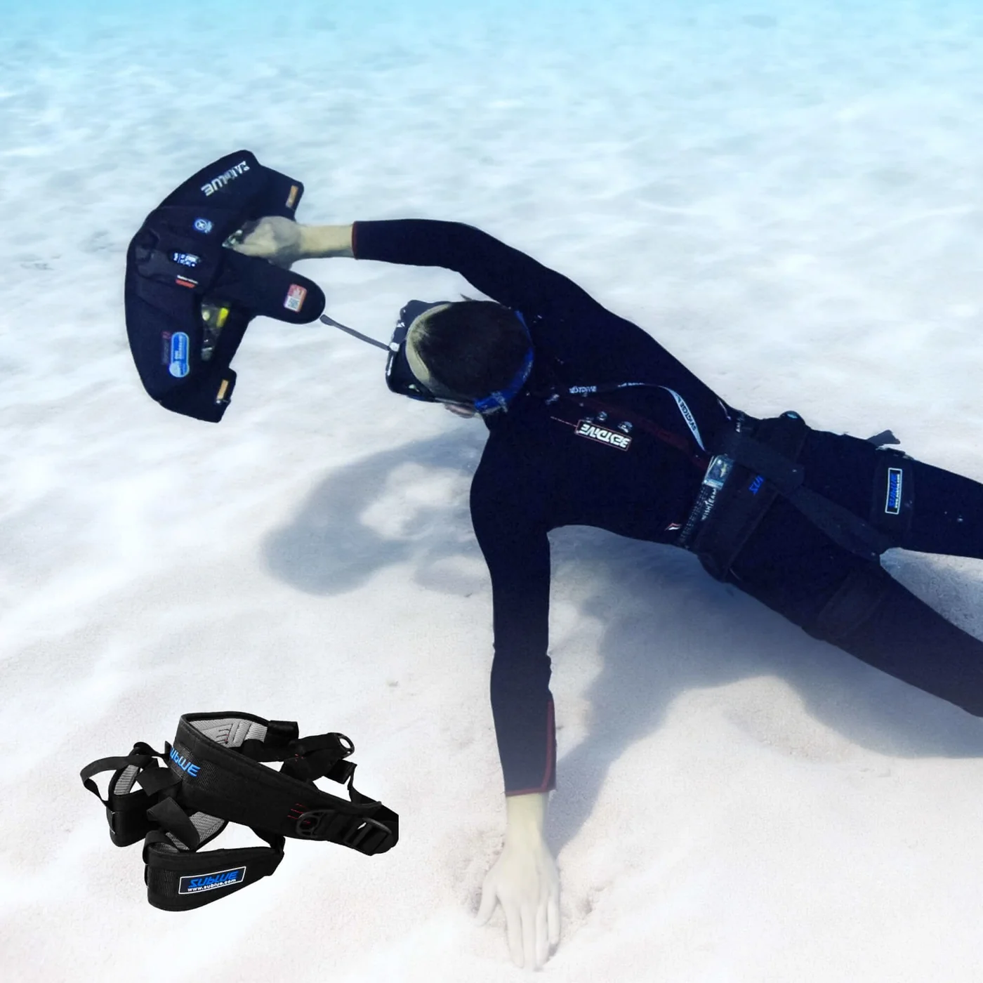 SUBLUE Diving Cross Strap – Imbracatura per Scooter Subacqueo - immagine 6