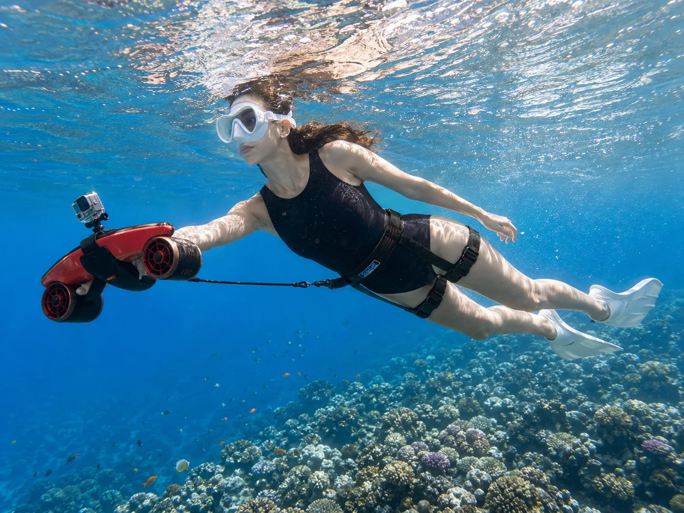 SUBLUE Diving Cross Strap – Imbracatura per Scooter Subacqueo - immagine 10