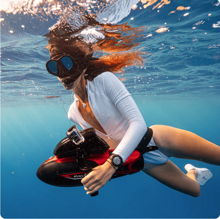 SUBLUE VAPOR – Scooter Subacqueo Pump-Jet 10 km/h - immagine 5